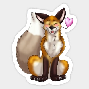 Foxy Friends: Blonde Sticker